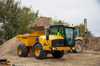 Hydrema 707 Dumper Backhoe Loading