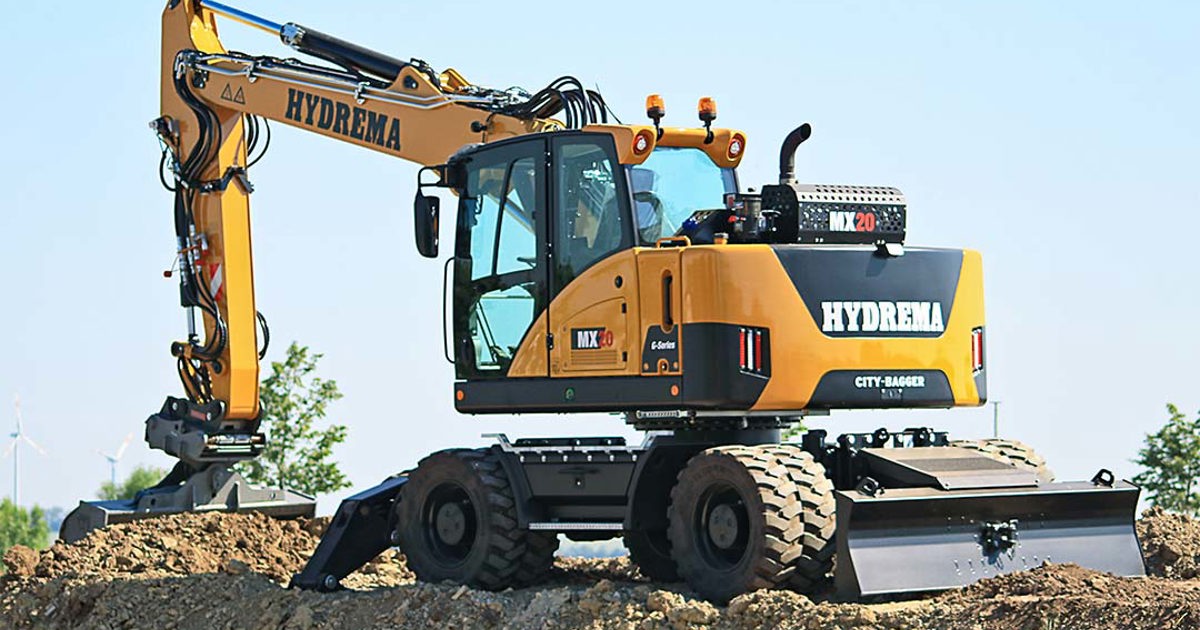 What is a Wheeled Excavator? The Hydrema Dictionary